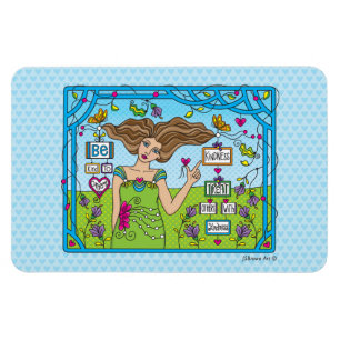 Magnet Flexible Soyez gentil avec les autres_Aimant flexible 6 " x