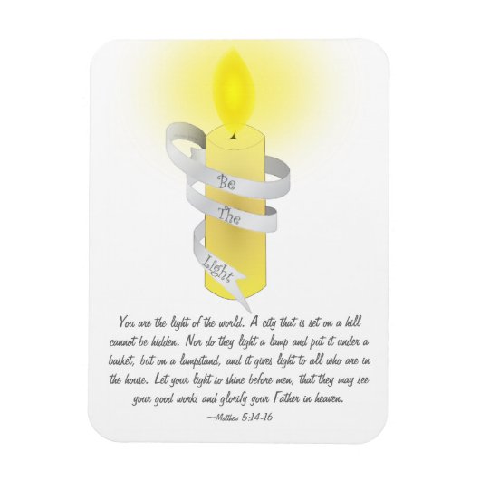 Magnet Flexible Soyez La Lumière (Vertical)