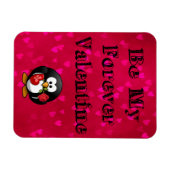 Magnet Flexible Soyez Mon Forever Valentine Penguin (Horizontal)