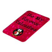 Magnet Flexible Soyez Mon Forever Valentine Penguin (Côté Gauche)