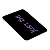 Magnet Flexible "Soyez" Phrase Lavender Lettre (Côté Droit)