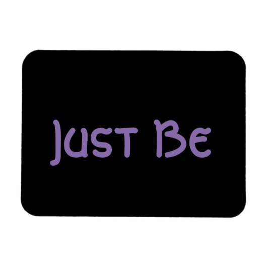 Magnet Flexible "Soyez" Phrase Lavender Lettre (Horizontal)