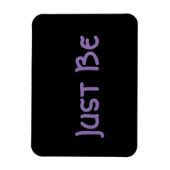 Magnet Flexible "Soyez" Phrase Lavender Lettre (Vertical)