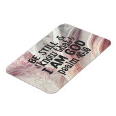 Magnet Flexible Soyez toujours et sachez que je suis Dieu (Côté Gauche)