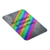 Magnet Flexible Soyez un arc-en-ciel dans l'aimant de tempête de q (Côté Droit)