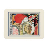 Magnet Flexible Spa Belgique 1894 Café Restaurant Frahinfaz ad (Horizontal)