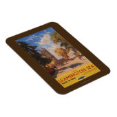 Magnet Flexible Spa royal, Street View British Railways Poster (Côté Droit)