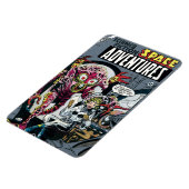 Magnet Flexible Space Adventures #12 Funny 50s Retro Sci-Fi Bande (Côté Gauche)