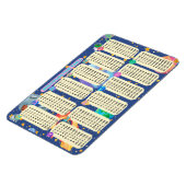 Magnet Flexible Space Math Adventures ! - (Multiplication 1 à 12) (Côté Gauche)