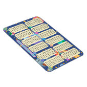Magnet Flexible Space Math Adventures ! - (Multiplication 1 à 12) (Côté Droit)