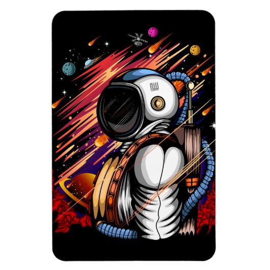 Magnet Flexible Spaceman (Vertical)
