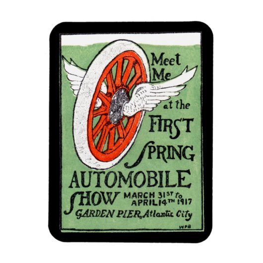 Magnet Flexible Spectacle automobile du New Jersey Spring 1917 (Vertical)