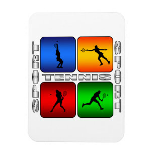 Magnet Flexible Spectaculaire Tennis (Femme)