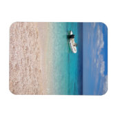 Magnet Flexible Speedboat dans la mer bleue (Horizontal)