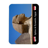 Magnet Flexible Sphinx, Pyramids, Cairo & Ancient Egypt/UNESCO (Vertical)