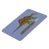 Magnet Flexible Spinosaure de Dinosaure Crétacé (Côté Gauche)