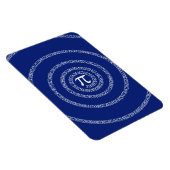 Magnet Flexible Spirale pour Pi sur Décor bleu marine (Côté Droit)