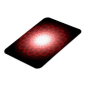 Magnet Flexible Spirales rouges hypnotiques (Côté Gauche)