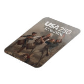 Magnet Flexible Spirit of 76 - 250e anniversaire de l'Amérique (Côté Gauche)