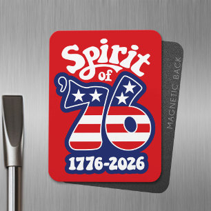 Magnet Flexible Spirit of 76 - Super USA 250 - 1776-2026