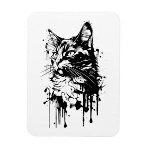 Magnet Flexible Splash noir et blanc