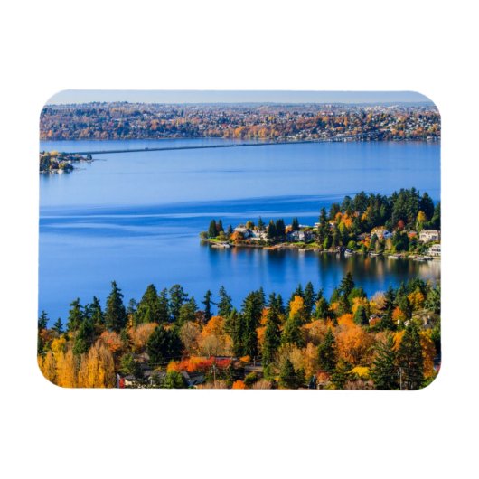 Magnet Flexible Splendid colors of fall at Bellevue (Horizontal)