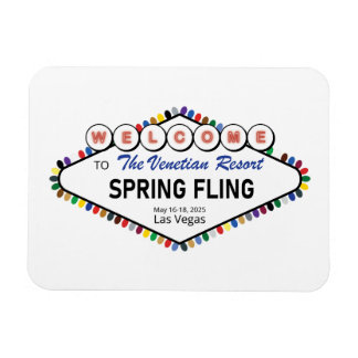 Magnet Flexible Spring Fling 2025 Aimant