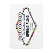 Magnet Flexible Spring Fling 2025 Aimant (Vertical)