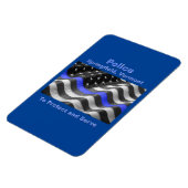 Magnet Flexible Springfield, Vermont. Police (Côté Gauche)