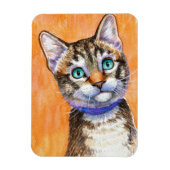 Magnet Flexible Sprite Tabby Cat (Vertical)
