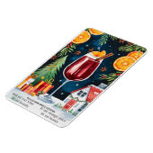 Magnet Flexible Spritz vin multicolore (Côté Gauche)