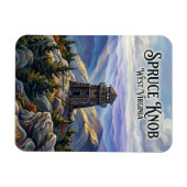 Magnet Flexible Spruce Knob Virginie-Occidentale (Horizontal)