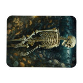 Magnet Flexible Squelette dans un jardin de nuit Toutes les occasi (Horizontal)