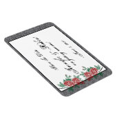 Magnet Flexible Squelette gothique Mains Roses mariage Enregistrer (Côté Droit)