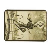 Magnet Flexible squelette occupé (Horizontal)