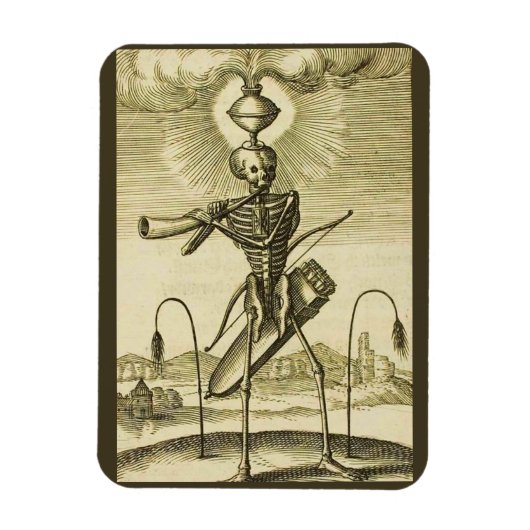 Magnet Flexible squelette occupé (Vertical)