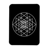 Magnet Flexible Sri Yantra (Vertical)