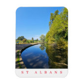 Magnet Flexible St Albans Verulamium Park vue aimant frigo (Vertical)