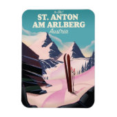 Magnet Flexible St. Anton am Arlberg ski Autriche (Vertical)