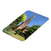 Magnet Flexible St Benedict Biscop Church Wombourne Staffordshire (Côté Gauche)