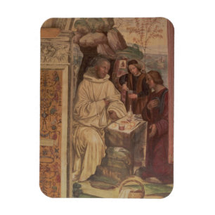 Magnet Flexible St Benoît contre un paysage, de la vie o