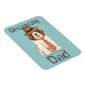 Magnet Flexible St. Bernard Papa (Côté Droit)