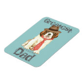 Magnet Flexible St. Bernard Papa (Côté Gauche)
