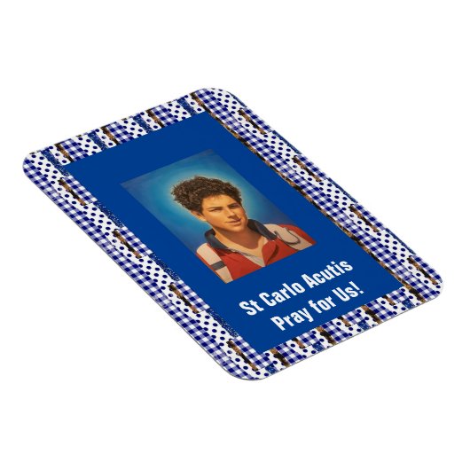 Magnet Flexible St Carlo Acutis (Côté Droit)