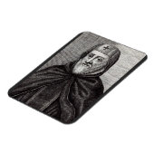 Magnet Flexible St Ephrem le Syrien Enseignant du Repentir Art (Côté Gauche)