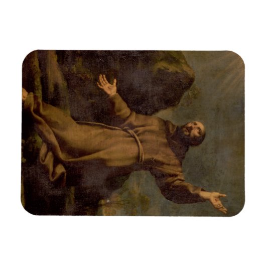 Magnet Flexible St. Francis reçoit la Stigmata (Horizontal)