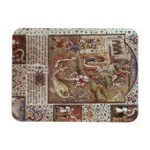 Magnet Flexible St George tuant des dragons (Horizontal)