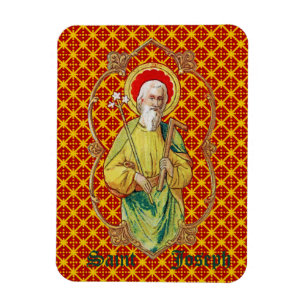 Magnet Flexible St. Joseph d'après une carte de commerce (TC 01)