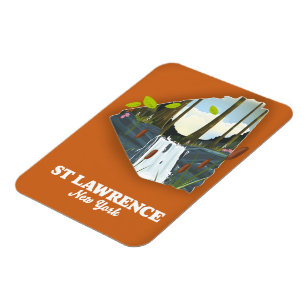 Magnet Flexible St Lawrence New York