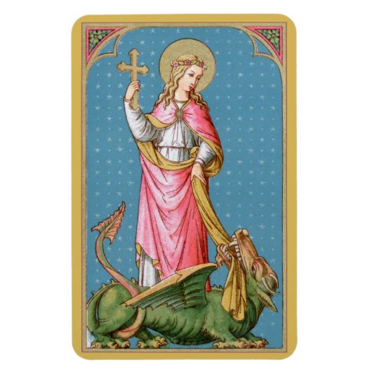 Magnet Flexible St. Margaret d'Antioche (SAU 038) (Vertical)